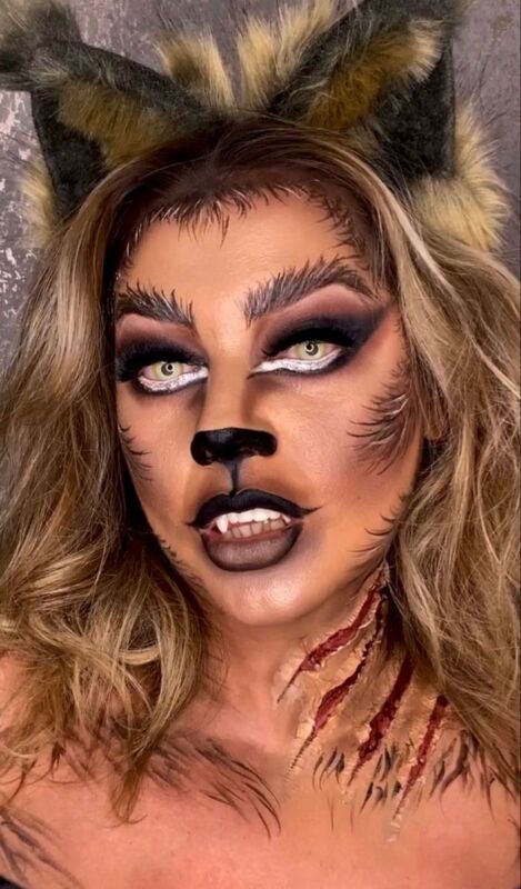 Maquillage Loup Halloween