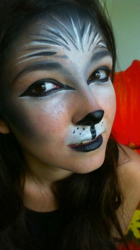 Maquillage Loup Halloween
