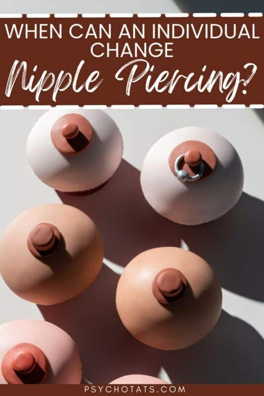 Piercing téton guérison