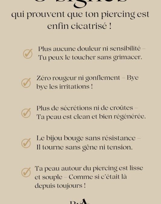 Cicatrisation piercing nez : conseils et soins essentiels