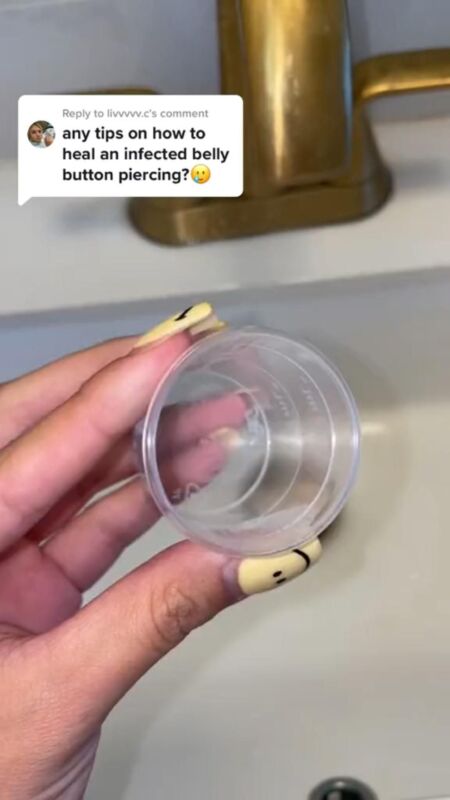 Infection piercing téton solutions