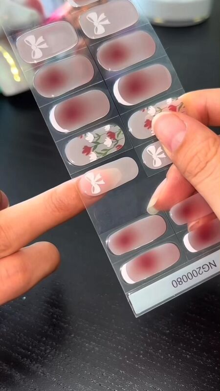 Ongles Autocollant Gel UV