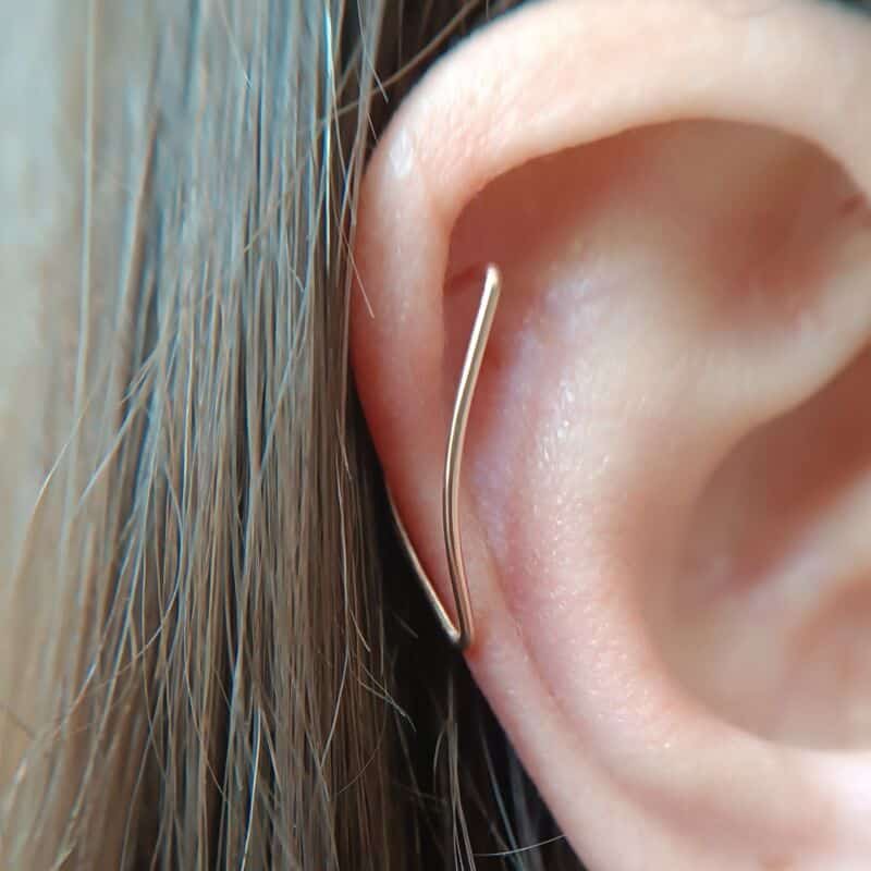 Piercing hélice style