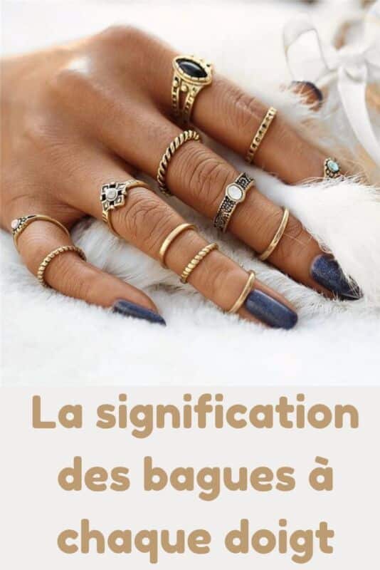Bague pouce signification