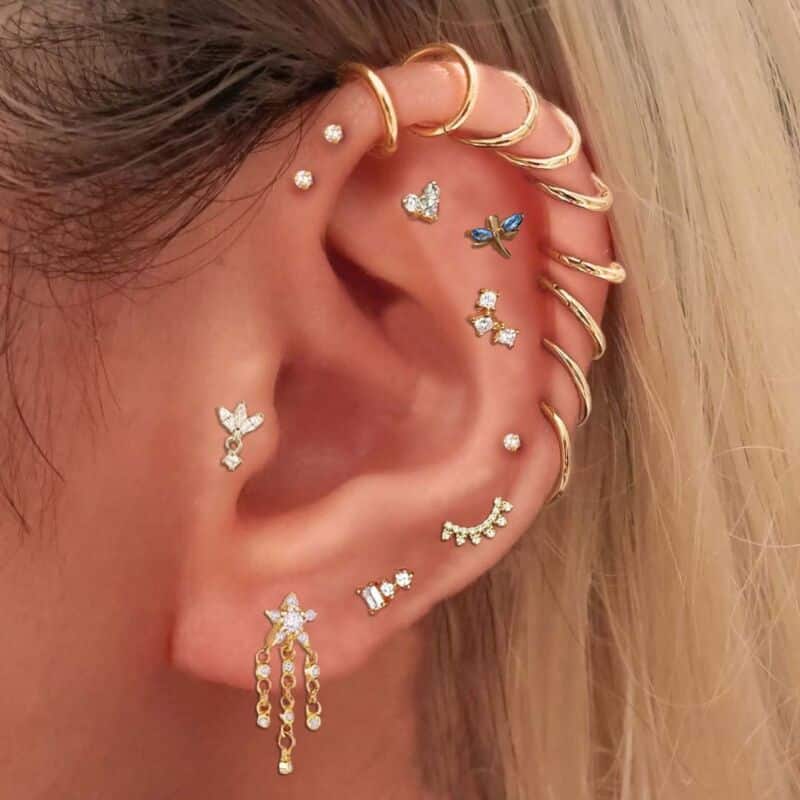 Bijoux hélice inspiration