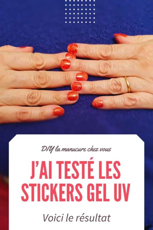 Ongles Autocollant Gel UV