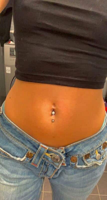 Guérison piercing nombril