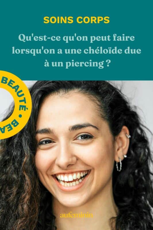 Soins chéloïdes piercing