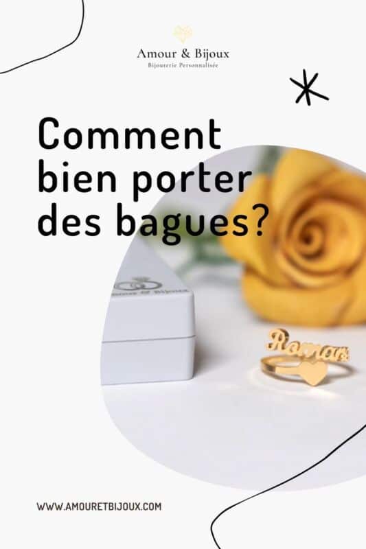 Choisir bague pouce style