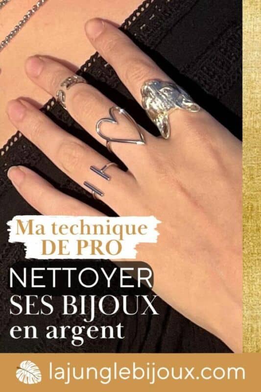 Entretien bijoux argent