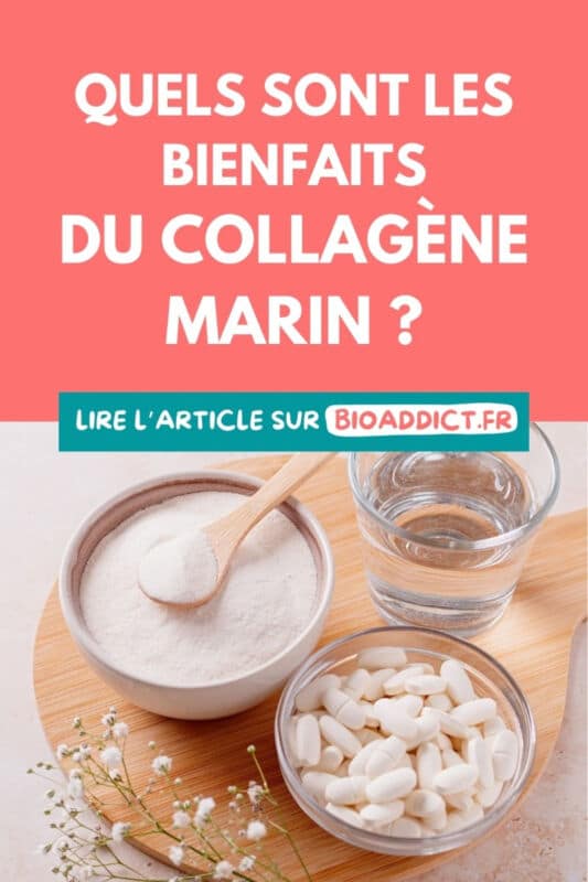 Collagène marin bienfaits peau