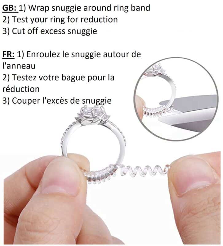 Ajuster bague trop grande DIY