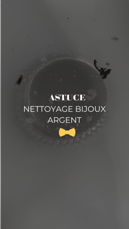 Entretien bijoux argent