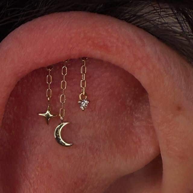 Soin piercing hélix