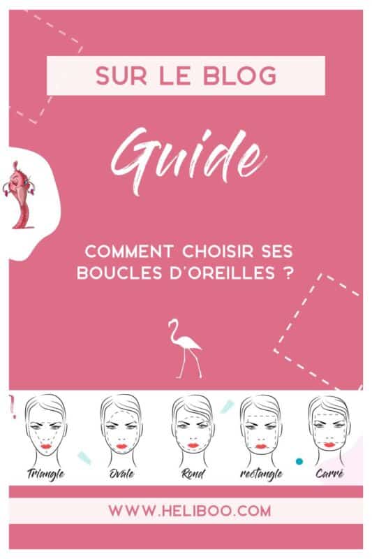 Emplacement boucles d’oreilles tendance