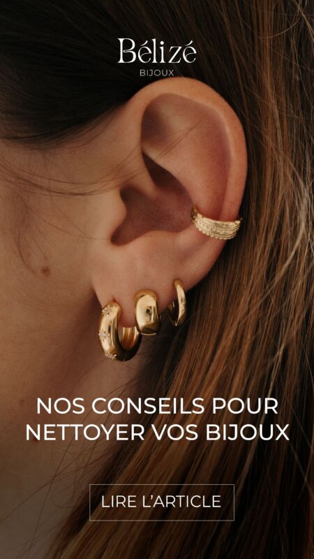 Nettoyer boucles d’oreilles abîmer