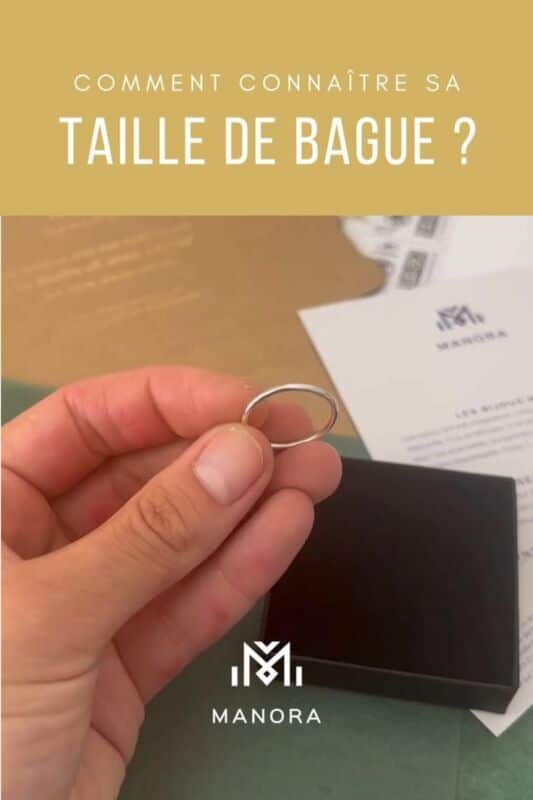 Mesurer taille bague facile