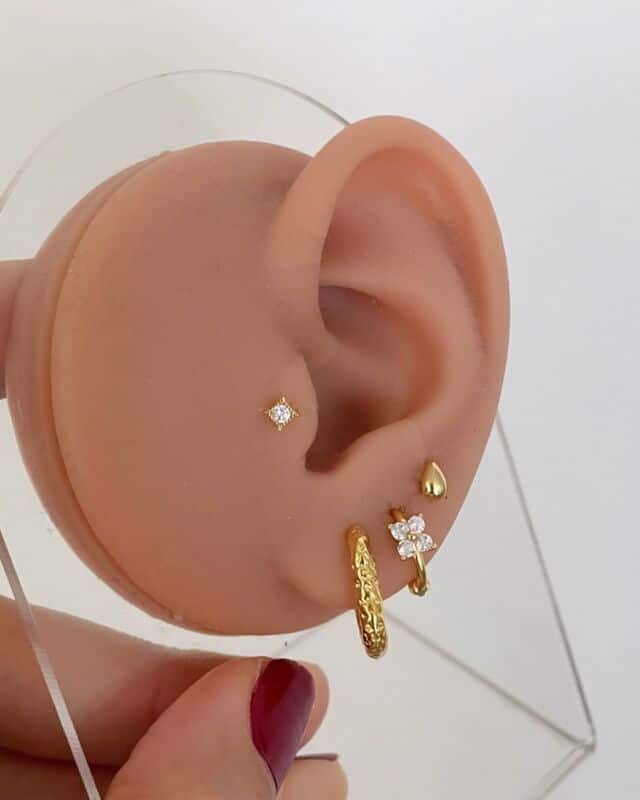 Idées piercing tragus