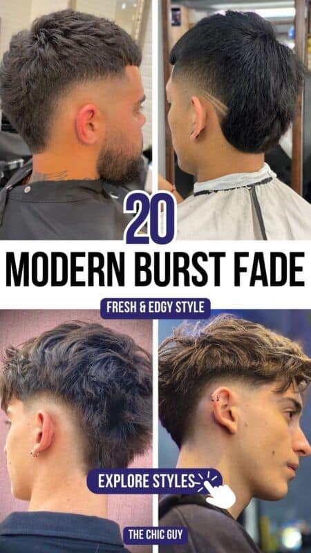 Burst fade moderne