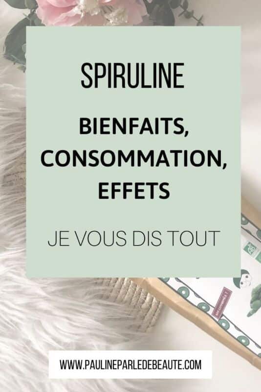 bienfaits spiruline