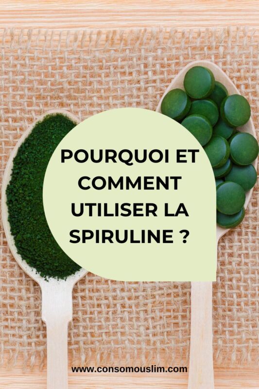 Bienfaits spiruline santé