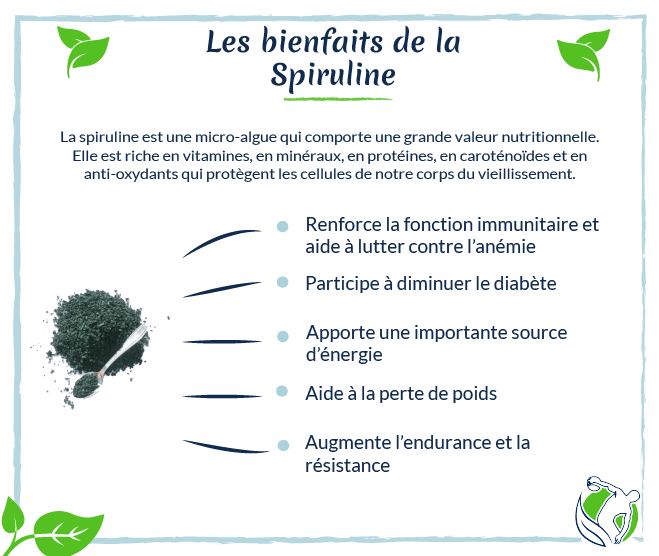 bienfaits spiruline
