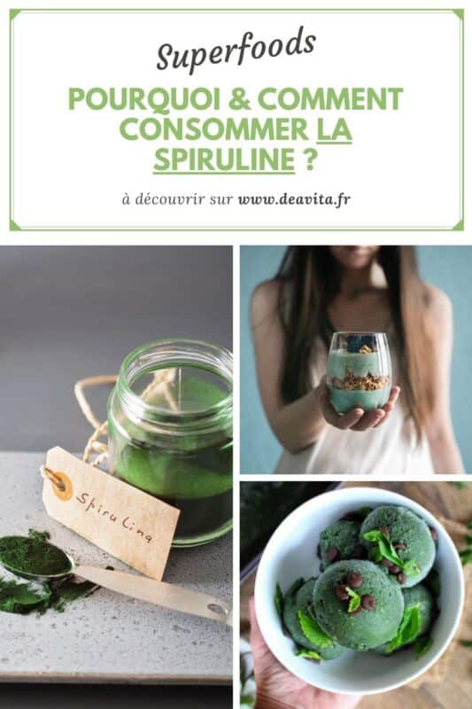 Bienfaits spiruline santé