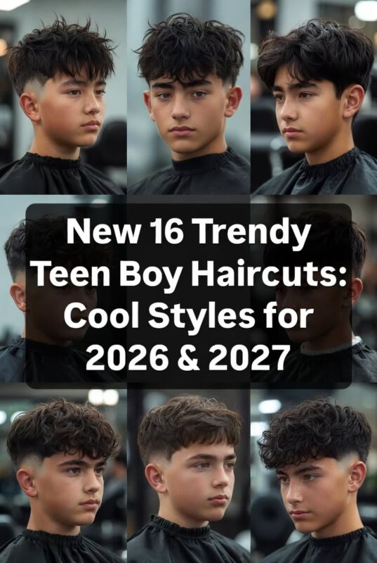 Coupe tendance coiffure ado