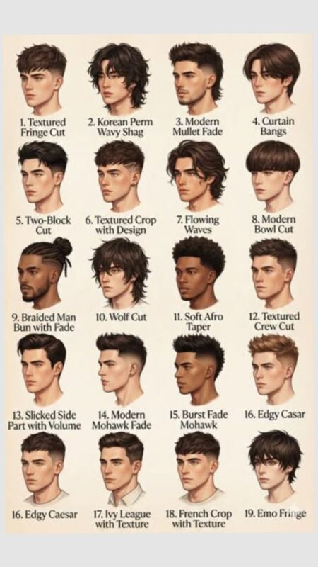 Style moderne coiffure ado