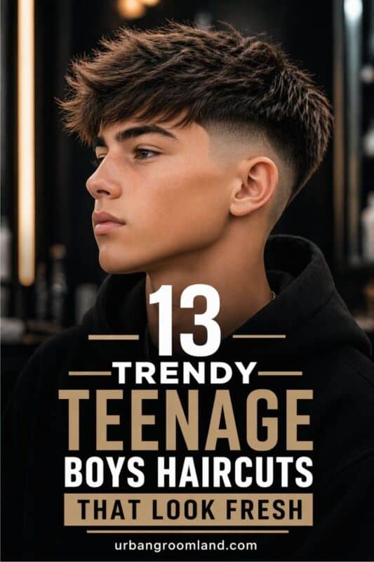 Style moderne coiffure ado
