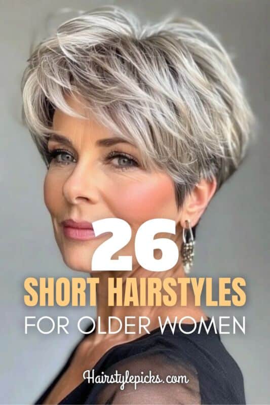 Style moderne cheveux courts