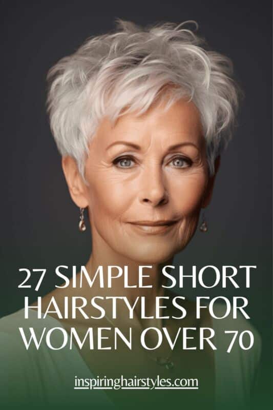 Style moderne cheveux courts