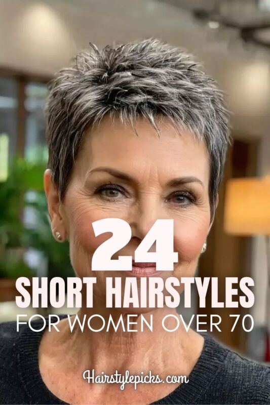 Style moderne cheveux courts