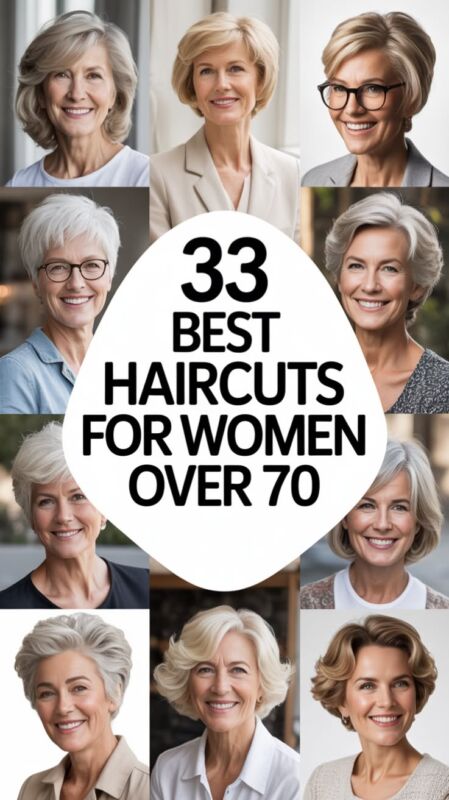 coupes modernes femmes 70 ans