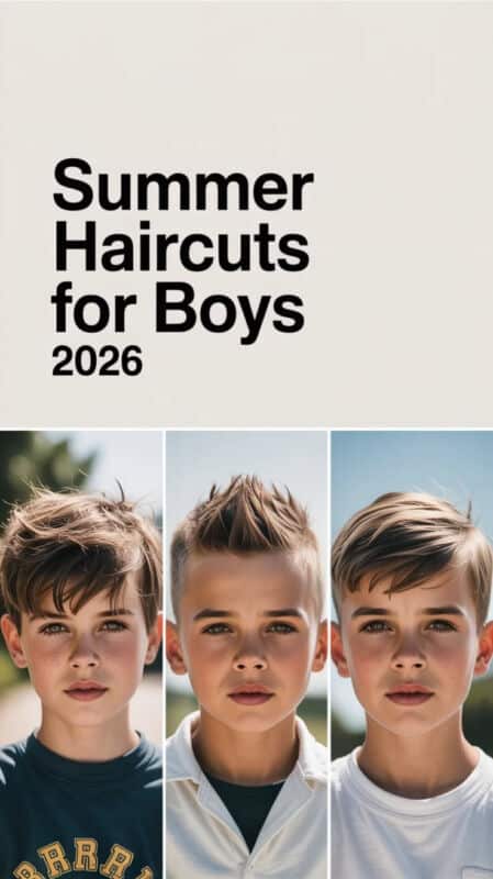 Innovations coiffure garçon 2026