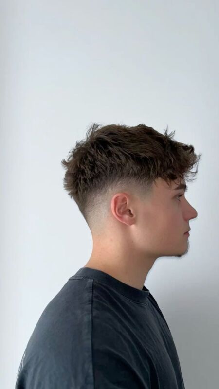 coiffure taper pour homme
