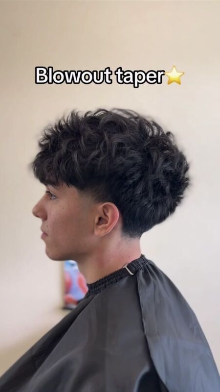 coiffure taper pour homme