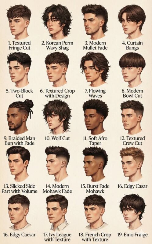 tendance coupe taper homme