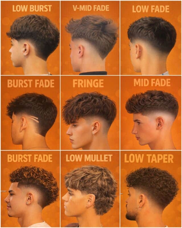 coupe taper homme moderne