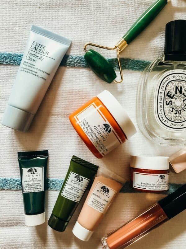 Produits pour une routine de soin visage